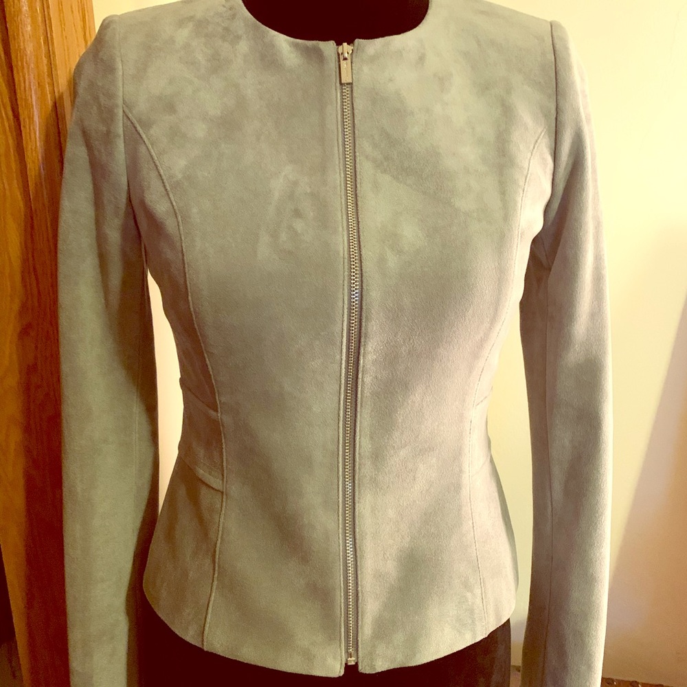 Calvin Klein suede jacket